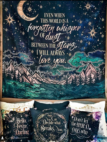 Throne of Glass Wall Tapestry - Flick The Wick