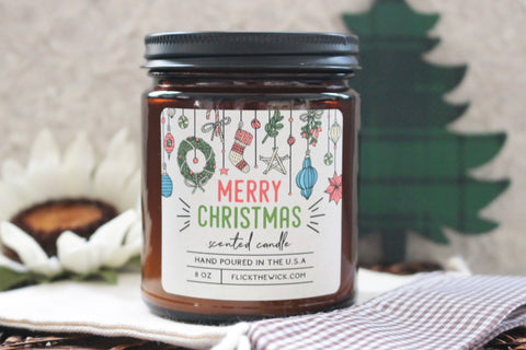 Merry Christmas - Seasonal Signature Candle