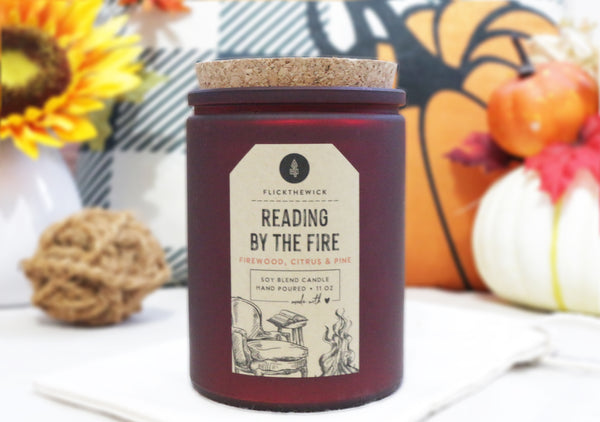Reading by the Fire (Double Wick) - Bibliophile Collection