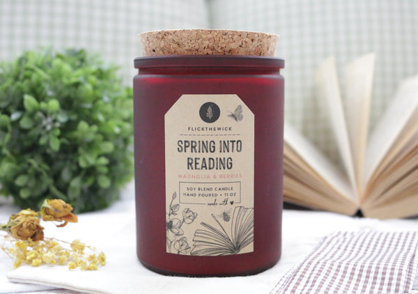 Spring Into Reading (Double Wick) - Bibliophile Collection